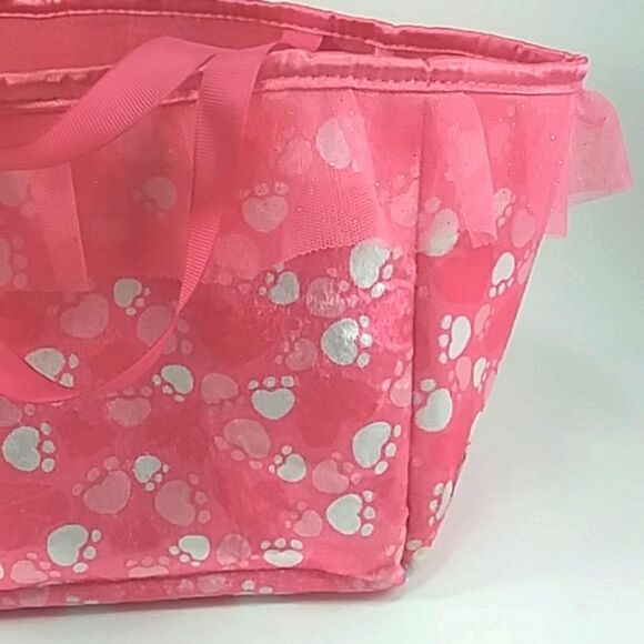 Build A Bear Bag Tote Purse Pet Carrier Promise Pets Pink Paws Velour Sa… - Picture 7 of 15